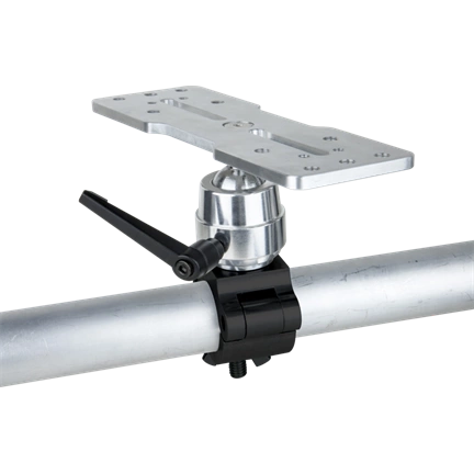 KUPO KCP-654 2" COUPLER W/ A SWIVEL CAMERA MOUNTING PLATE