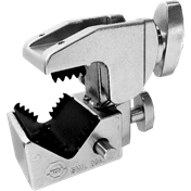 KUPO KCP-701 CONVI CLAMP W/TEETH - SILVER