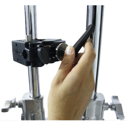 KUPO KCP-710B CONVI CLAMP WITH ADJUSTABLE HANDLE - BLACK