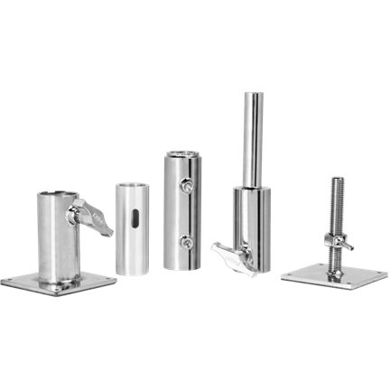 KUPO KCP-714TSK TELESCOPIC WALL SPREADER KIT FOR PIPE 1-1/4" SCHEDULE