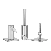 KUPO KCP-714 WALL SPREADER SET FOR PIPE 1-1/4" SCHEDULE 40 (O.D.42.4MM)