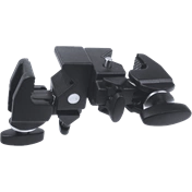 KUPO KCP-720B DOUBLE CONVI CLAMP - BLACK