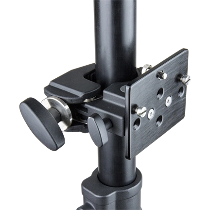 KUPO KCP-740 SUPER CONVI CLAMP WITH FRONT BOX MOUNTING PLATE