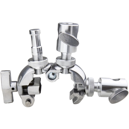 KUPO KCP-930P 3 WAYS CLAMP FOR 25MM TO 35MM TUBE