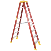 KUPO KFL-T8 FIBERGLASS LADDER DOUBLE SIDED  (240CM)