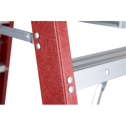 KUPO KFL-T8 FIBERGLASS LADDER DOUBLE SIDED  (240CM)