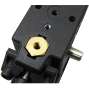 KUPO KS-015 HEX STUD WITH 3/8" -16 FEMALE AND 1/4" -20 FEMALE