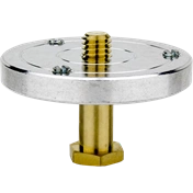 KUPO KS-023H HEX MOUNTING PLATE 3/8"-16M WITH 5/8" HEX STUD