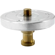 KUPO KS-023 3/8"-16 THREADED MOUNTING PLATE WITH BABY 5/8" (16MM) STUD