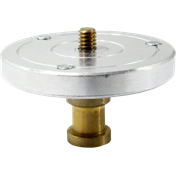 KUPO KS-024 1/4"-20 THREADED MOUNTING PLATE WITH BABY 5/8" (16MM) STUD