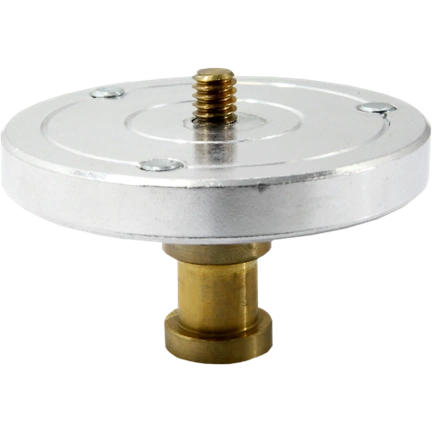 KUPO KS-024 1/4"-20 THREADED MOUNTING PLATE WITH BABY 5/8" (16MM) STUD