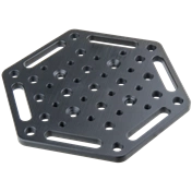 KUPO KS-0406 HEX CHEESE PLATE FOR 6" SUCTION CUP