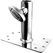 KUPO KS-048 JUNIOR WALL PLATE WITH JUNIOR 1-1/8IN (28MM) RECEIVER