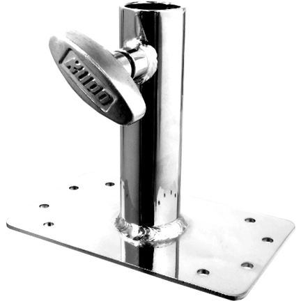 KUPO KS-048 JUNIOR WALL PLATE WITH JUNIOR 1-1/8IN (28MM) RECEIVER