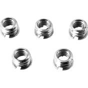 KUPO KS-053 3/8"-16 FEMALE TO 1/4"-20 FEMALE ADAPTER SET OF 5
