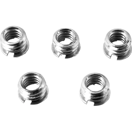 KUPO KS-053 3/8"-16 FEMALE TO 1/4"-20 FEMALE ADAPTER SET OF 5