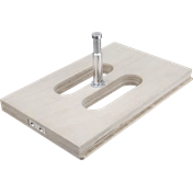 KUPO KS-078 3.5IN LONG 5/8" BABY STUD WITH 3/8"-16 MALE THREAD