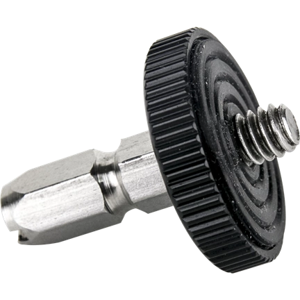 KUPO KS-081 QUICK RELEASE ADAPTER 1/4"-20 MALE THREADED (TOP MOUNT)