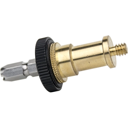 KUPO KS-086 QUICK RELEASE ADAPTER 5/8" W/ 1/4 MALE THREADED (TOP MOUNT)