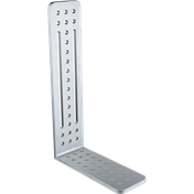 KUPO KS-1016C L-CHEESE-PLATE 10"(25.4CM)X 16"(40.6 CM) WITH 3/8" HOLE