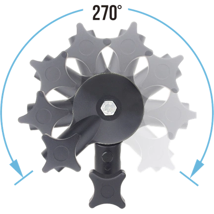 KUPO KS-101RP ROLYPOLY COUNTERBLANCED UMBRELLA SWIVEL BRACKET