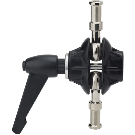 KUPO KS-103 DOUBLE BALL JOINT ADAPTER WITH DUAL 5/8" (16MM) STUDS