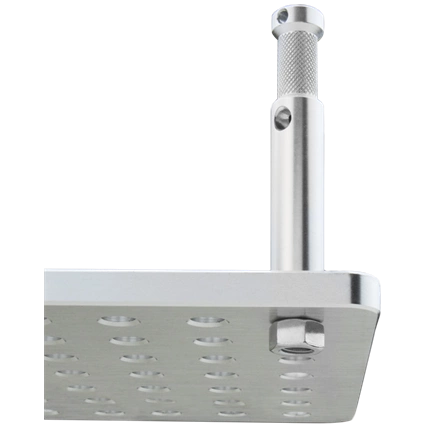 KUPO KS-129 3.5" EXTRA LONG 5/8" BABY STUD WITH 3/8"-16 MALE THREAD