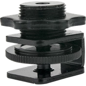 KUPO KS-140 ADAPTER W/ COLD SHOE FOR 5/8"-27 MALE THREAD