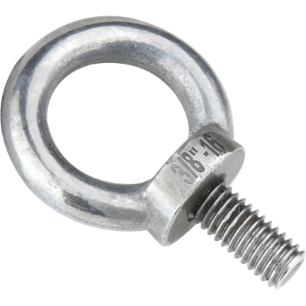 KUPO KS-155L RING BOLT 3/8"-16 X 20MM STAINLESS STEEL, LONG THREAD