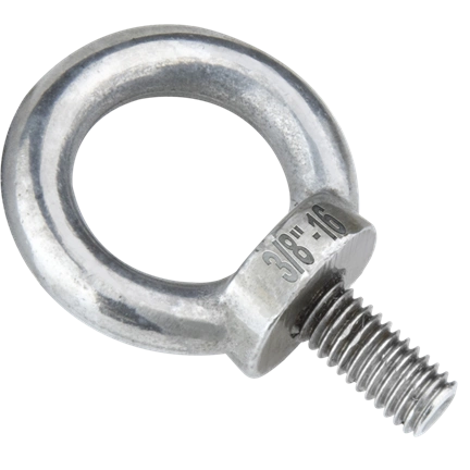 KUPO KS-155L RING BOLT 3/8"-16 X 20MM STAINLESS STEEL, LONG THREAD