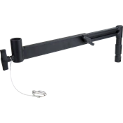 KUPO KS-159B JUNIOR ADJUSTABLE OFFSET ARM -20 MALE THREADED (TOP MOUNT)