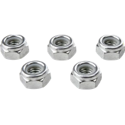 KUPO KS-176 3/8"-16 HEXAGON NYLON LOCKING NUT SET OF 5