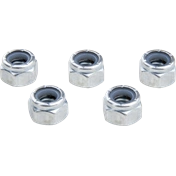 KUPO KS-177 1/4"-20 HEXAGON NYLON LOCKING NUT SET OF 5