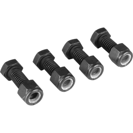 KUPO KS-180 3/8"-16X 1"(25.4MM)IN LENGTH HEX FLAT HEAD SCREW/NUT(4SETS)