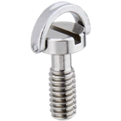 KUPO KS-184 STAINLESS STEEL FLAT HEAD SHAFT D RING 1/4" SCREWS(21MM)