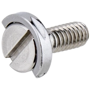 KUPO KS-184 STAINLESS STEEL FLAT HEAD SHAFT D RING 1/4" SCREWS(21MM)