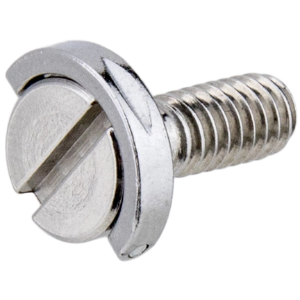 KUPO KS-184 STAINLESS STEEL FLAT HEAD SHAFT D RING 1/4" SCREWS(21MM)
