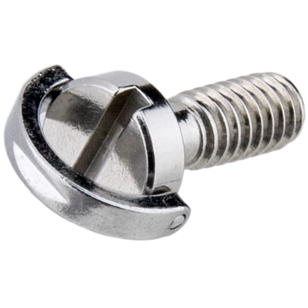 KUPO KS-184 STAINLESS STEEL FLAT HEAD SHAFT D RING 1/4" SCREWS(21MM)