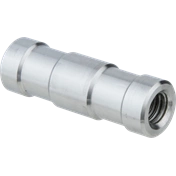 KUPO KS-186 STAINLESS STEEL ROUND BABY STUD 3/8"-16F & 3/8"-16F