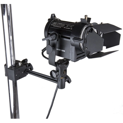 KUPO KS-195 6IN EXTENSION ARM WITH UNIVERSAL ADAPTER SPIGOT