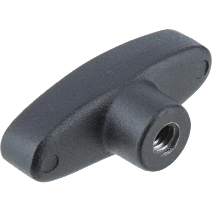 KUPO KS-209 ALUMINUM T KNOB 1/4"-20 FEMALE THREADED
