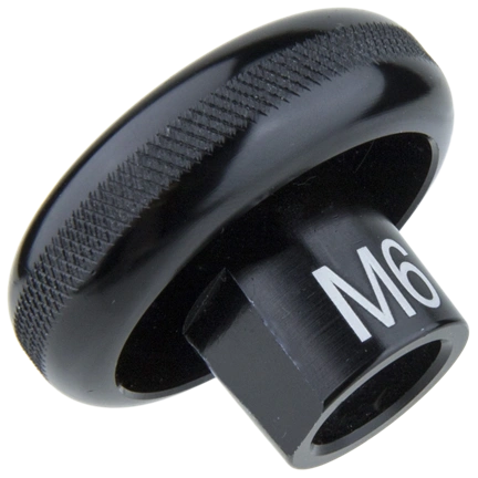 KUPO KS-220 ALUMINUM ROUND KNOB WITH M6 FEMALE THREADED