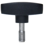 KUPO KS-233 ALUMINUM T KNOB 3/8"-20 MALE THREAD*25MM