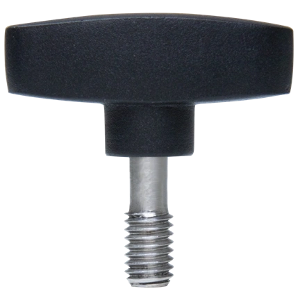 KUPO KS-233 ALUMINUM T KNOB 3/8"-20 MALE THREAD*25MM