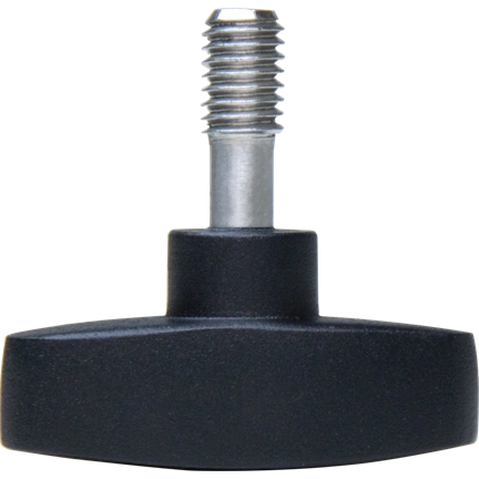 KUPO KS-233 ALUMINUM T KNOB 3/8"-20 MALE THREAD*25MM