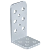 KUPO KS-2439L MINI L-CHEESE-PLATE 2.4"(6CM)X 3.9"(10CM) W/ 3/8" & 1/4" HOLE