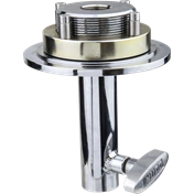 KUPO KS-258 MITCHELL ROUND MOUNTING PLATE W/1-1/8"(28MM) JUNIOR RECEIVER
