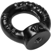 KUPO KS-267 RING NUT 1/4"-20 STEEL(BLACK)