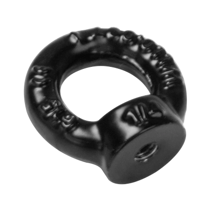 KUPO KS-267 RING NUT 1/4"-20 STEEL(BLACK)