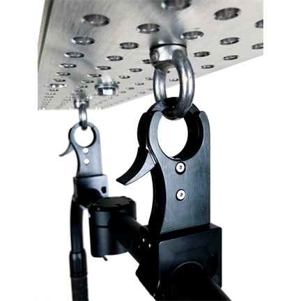 KUPO KS-281 CATCH & RELEASE CLIP SET ( COUPLER FOR DIA. 25~30MM)